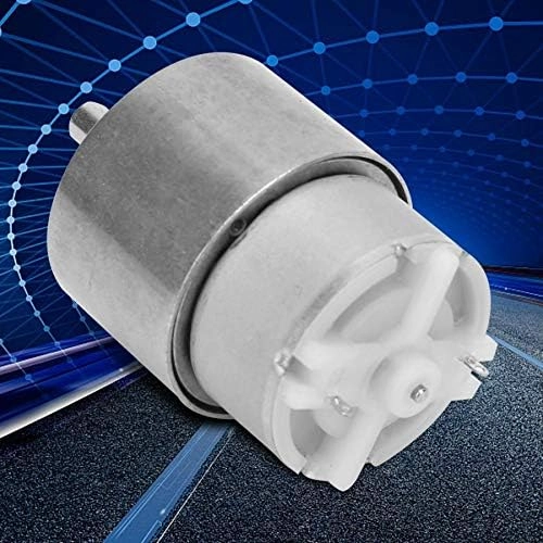 12V Electric Brush DC Motor 37mm Diameter Gearbox Eccentric Shaft Large Speed Reduction Gear Motor for Electronic Toy Fan - (Speed(RPM): 700RPM)