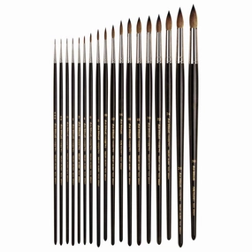 1600 Da Vinci Maestro Oil Brush Round Kolinsky Sable
