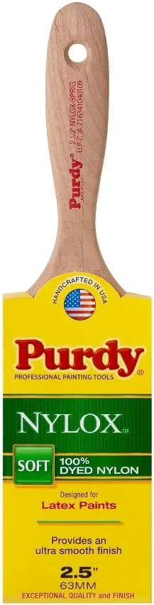 2-1/2” Purdy 144380225 Nylox Sprig Paint Brush, Tynex Nylon