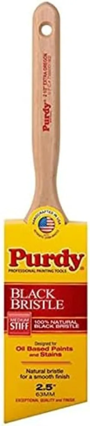 2-1/2" Purdy 144116025 Extra Oregon Angled Sash Paint Brush, Black China Bristle