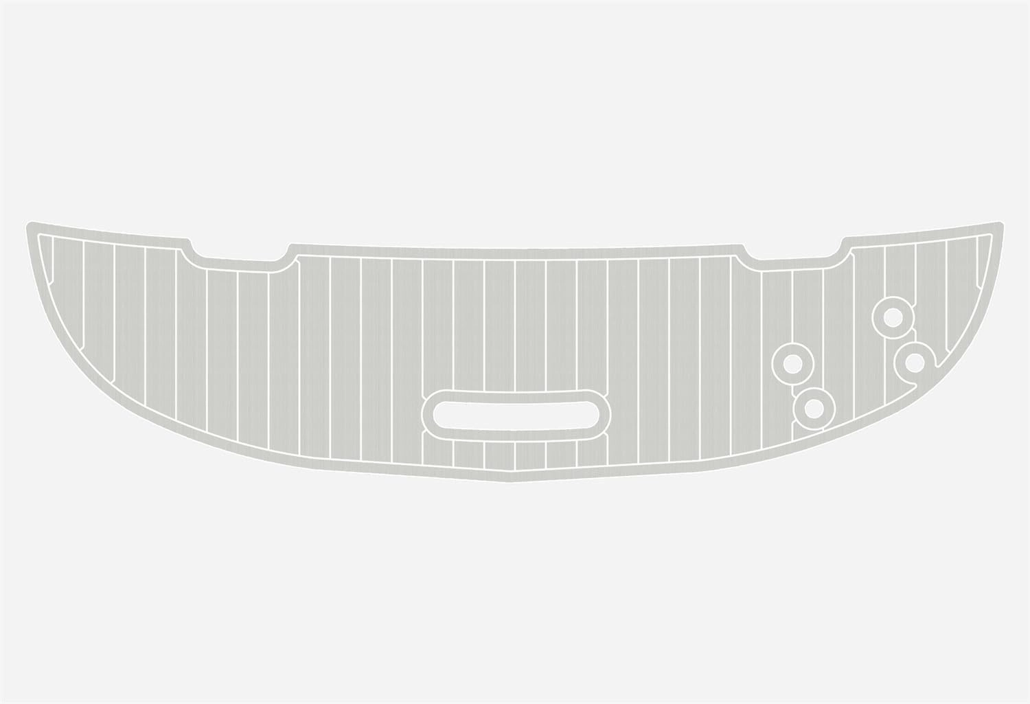 2004-2008 Maxum 2200 SR3 Swim Platform 1/4” 6mm eva Faux Teak Deck Surfing Boat Fishing Boat Motorcycle Hurts crapet Non-Slip mat Floor