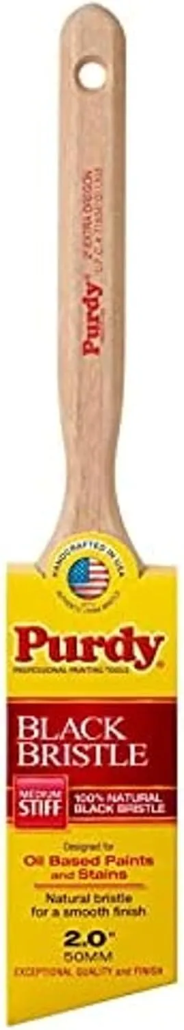 2" Purdy 144116020 Extra Oregon Angled Sash Paint Brush, Black China Bristle