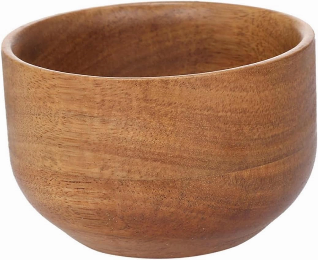 3pcs Wooden Shaving Bowl Art of Shaving Cream Bowl for Men Beard Soap Cream