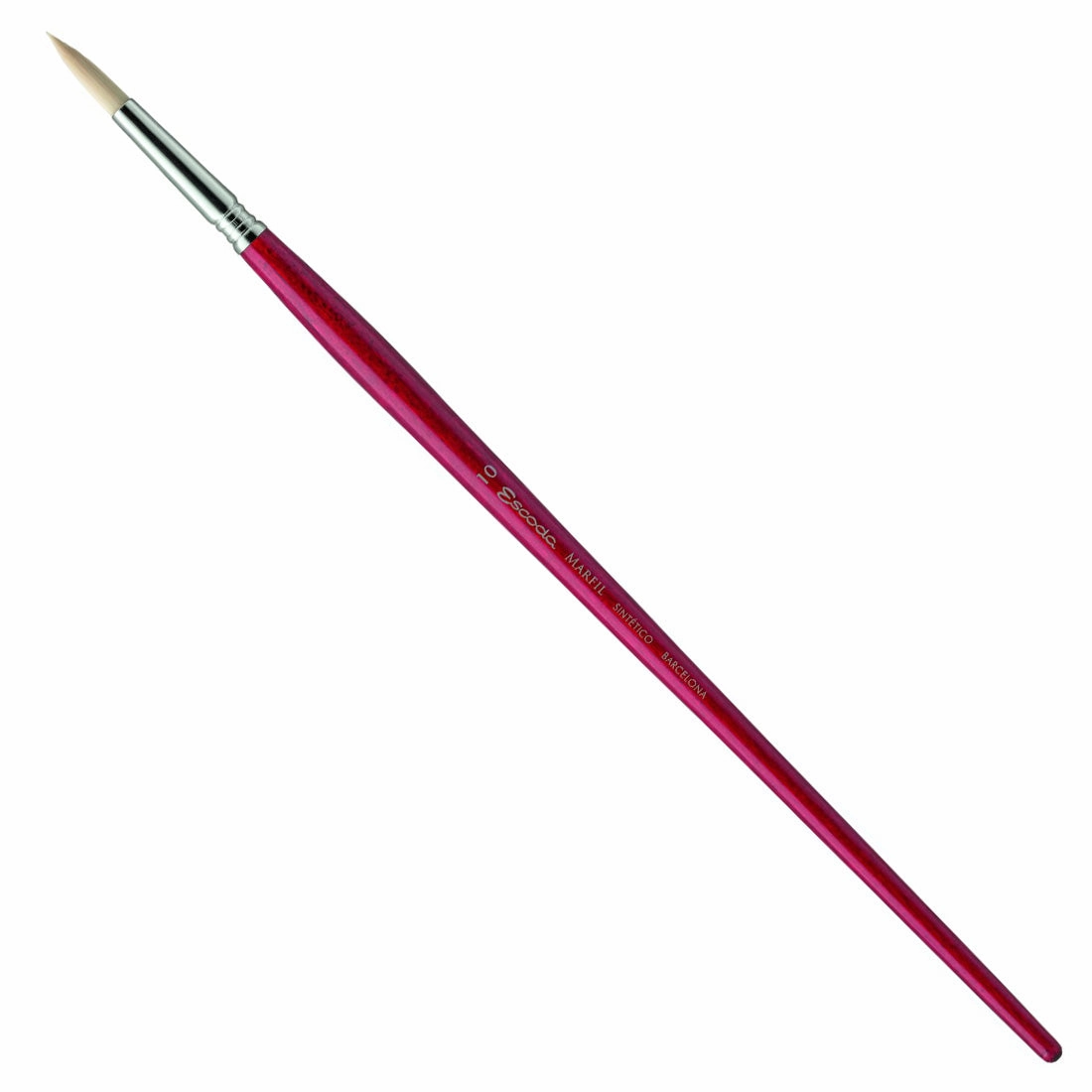 4475 Escoda Marfil Round Synthetic Long Handle