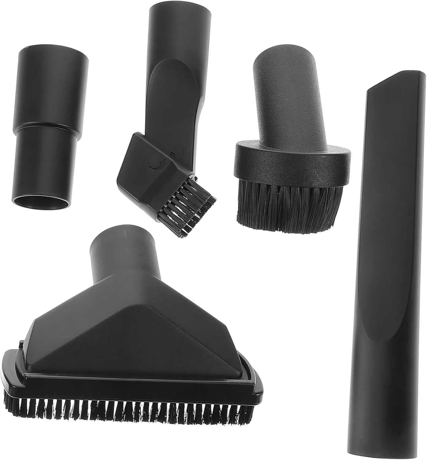 5pc Set Vacuum Cleaner Attachments Dust Brush Round Nozzle Crevice Tool for 32/35mm Vacuum
