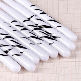 5x 8 Pieces Gel Nail Brush Set for Drawing Flat Flower Dotting Painting DIY Round Nail Art Tool