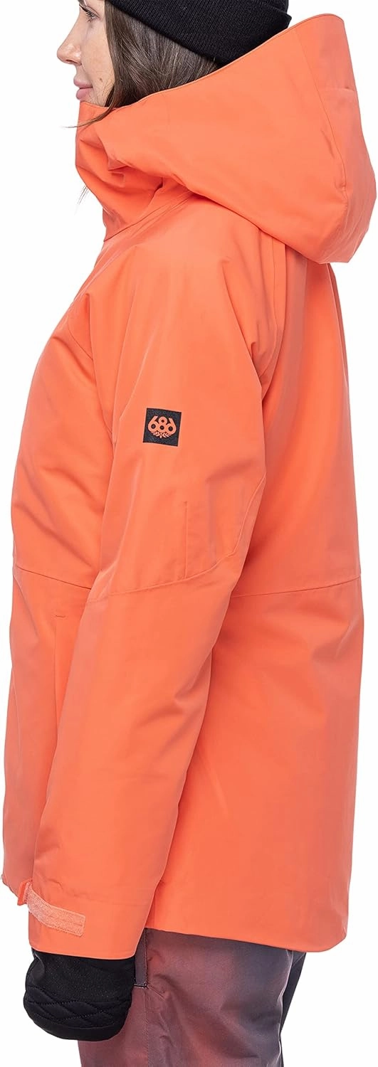 686 Women's Hydra Insulated Jacket - Mechanical Stretch Thermal Clothing - Water & Weather Resistant