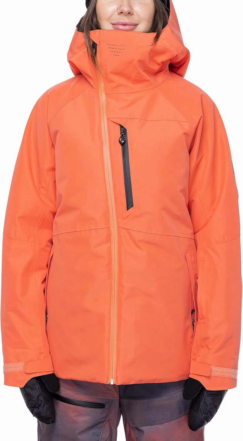 686 Women's Hydra Insulated Jacket - Mechanical Stretch Thermal Clothing - Water & Weather Resistant