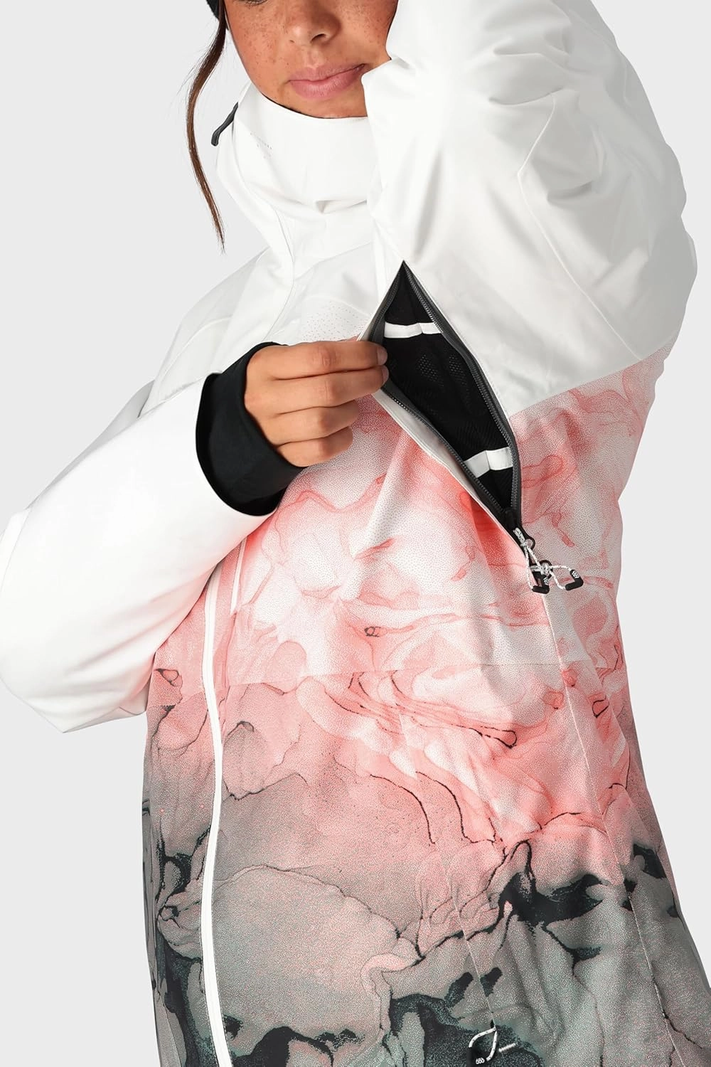 686 Women's Hydra Insulated Jacket - Mechanical Stretch Thermal Clothing - Water & Weather Resistant