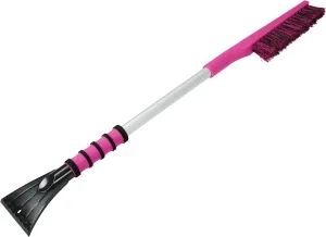 886-PKUS Pink Snow Tools 31" Snow Brush