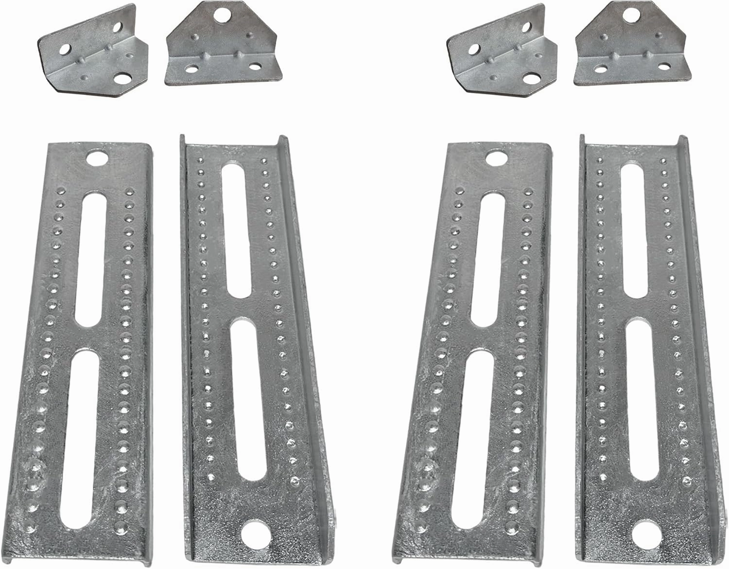 A.A 10" Galvanized Swivel and Top Bunk Bolster Bracket for Boat Trailer, Heavy Duty