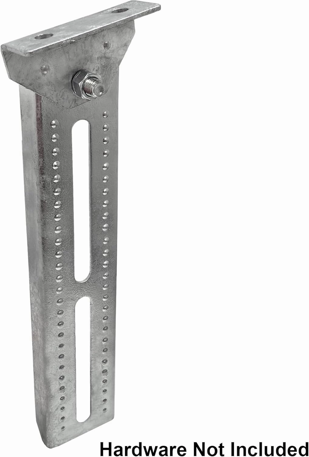 A.A 12" Galvanized Swivel and Top Bunk Bolster Bracket for Boat Trailer, Heavy Duty (8 Pack)