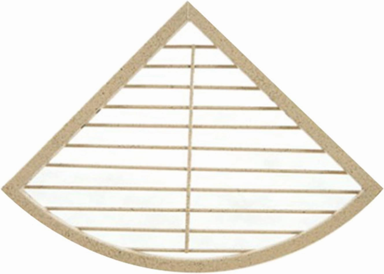 A&E Cage Co. Medium Corner Rest Shelf Color: Platinum