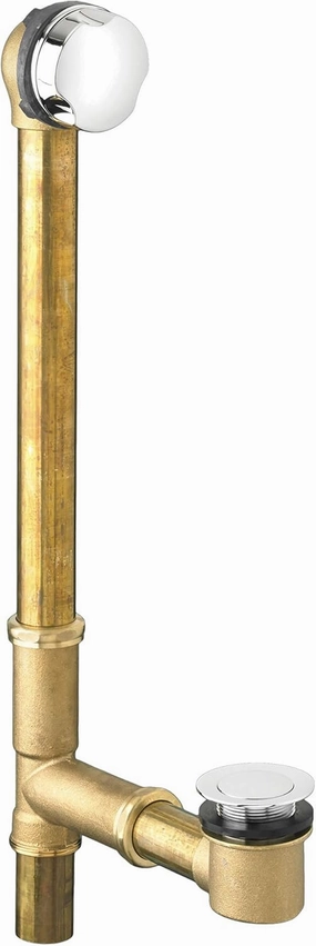 American Standard 1583470.002 Universal Bathtub Drain with Rotary Knob, Large, Chrome