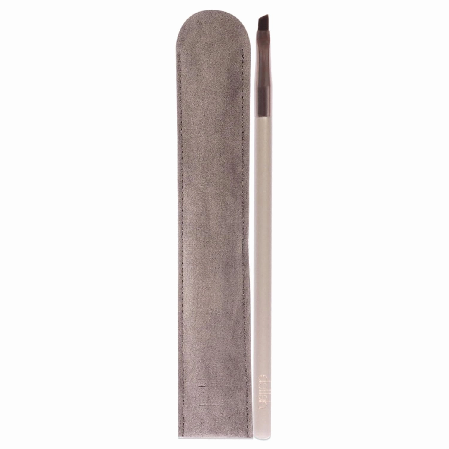 Angled Liner Precision Brush - Perfect Gel Eyeliner Makeup Brush - Wooden HAndle - For all Skin Type - Cruelty Free - 1 pc