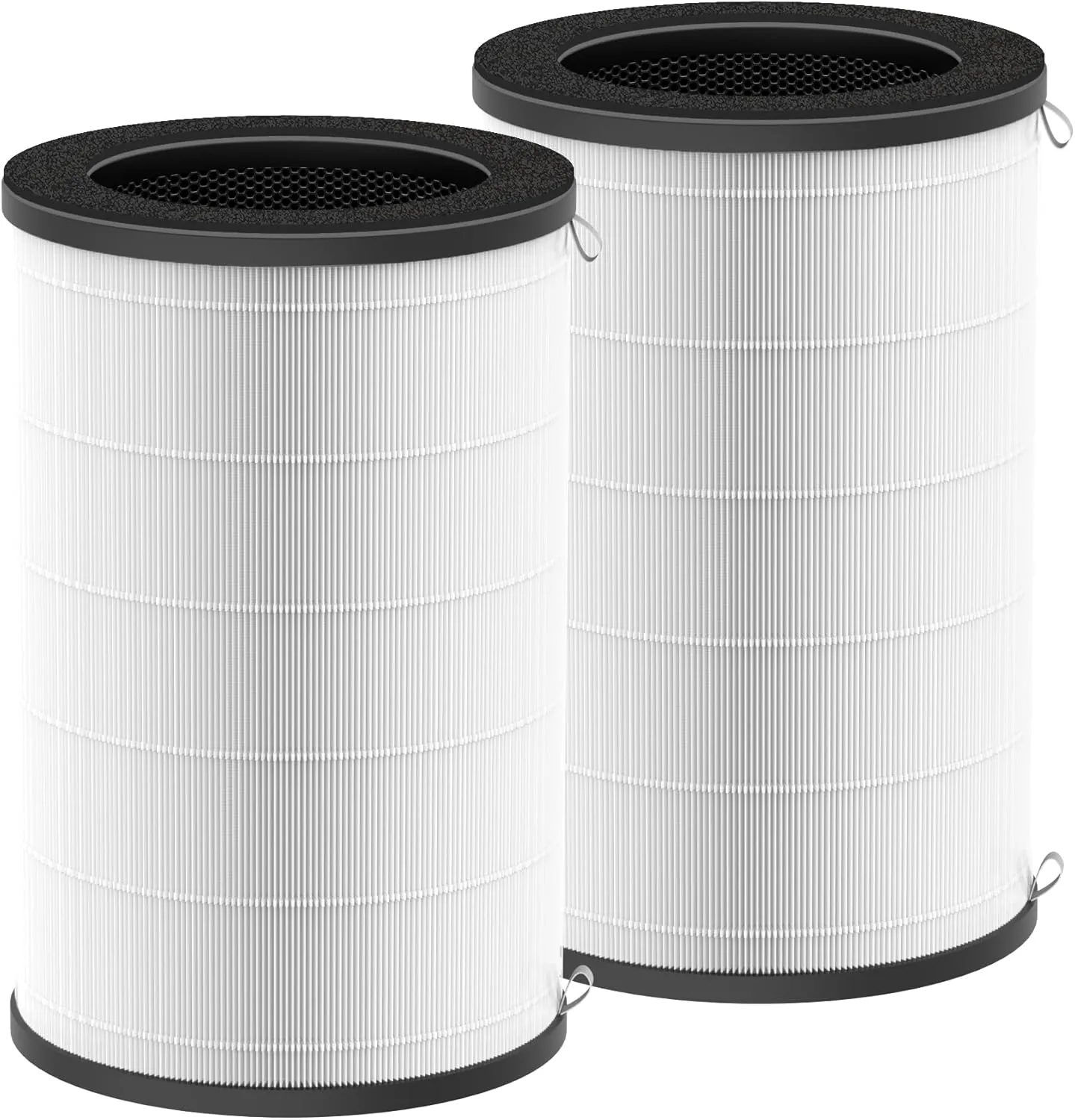 AP-T30 AP-PET35 Replacement Filter for HoMedics TotalClean Air Purifier, Air Filter for HoMedics Models AP-T30FL AP-T30WT AP-PET35FL AP-PET35-WT, 5 Layers 3 in 1 H13 Ture HEPA Filter 2 Pack