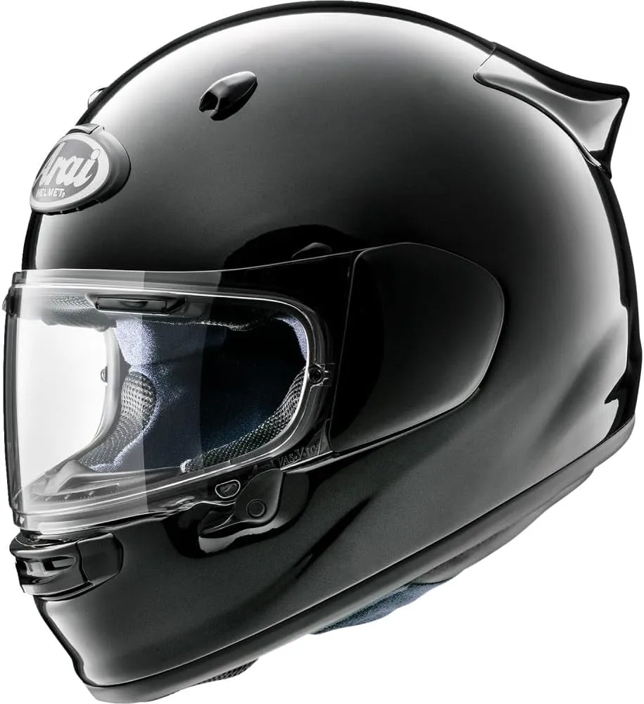Arai Contour-X Unisex-Adult Street Motorcycle Helmet - Diamond Black / Medium
