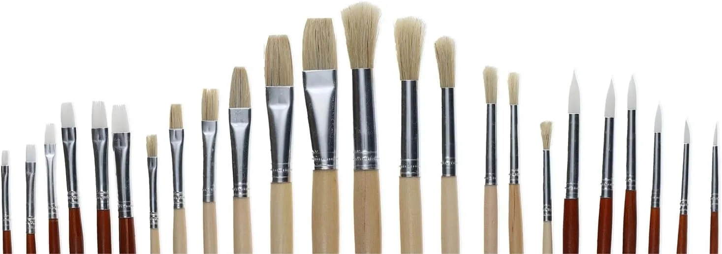 Art Advantage Brush Set t Oil/Acrylic 24pc