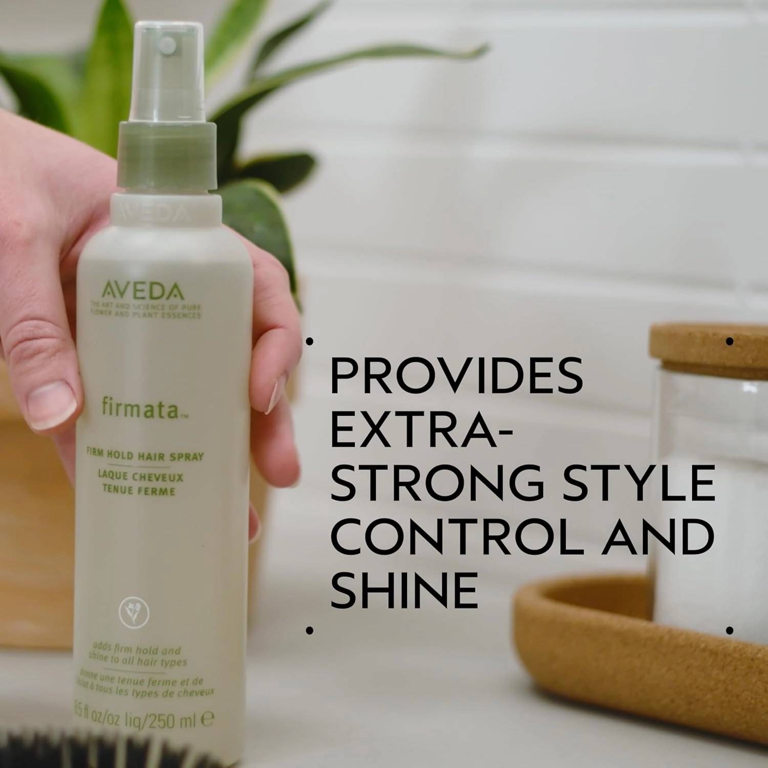Aveda Firmata Firm Hold Hair Spray | Non-Aerosol Hair Spray, 8.5 Fl Oz