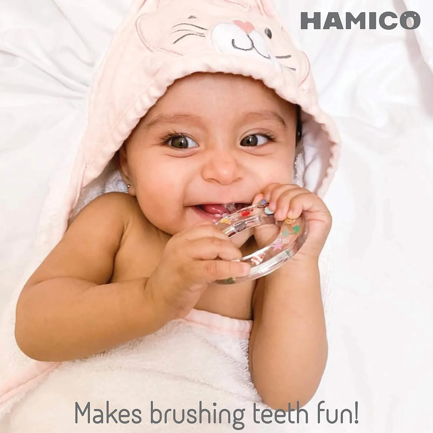 Baby Toothbrush Gentle, Extra- Soft Bristles for Baby’s First Toothbrush | Easy Grasp-No Overreach Infant Toothbrush | BPA Free | 2-Pack: Unicorns & Farm Animals