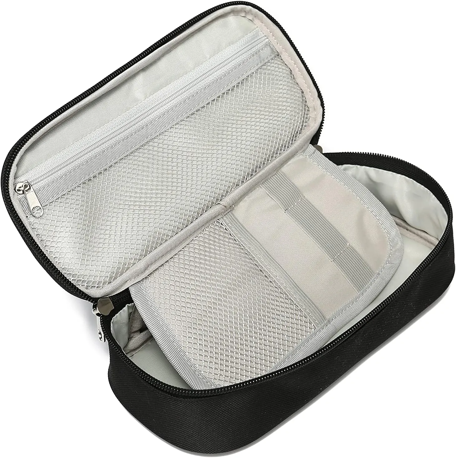 Basketball Pen Holder Large Capacity Pen Bag With Compartment Zipper Pouch For Women Men