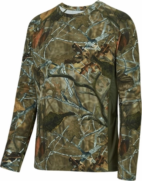 BASSDASH Men's Hunting Camo Performance Long Sleeve Shirt Fishing UPF50  FS13M