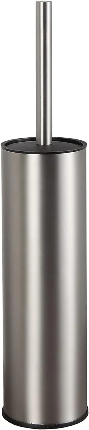 BGL Toilet Brush and Holder,Stainless Steel Toilet Brushes for Bathroom with Holder, Toilet Bowl Brush and HolderBrushed Nickel