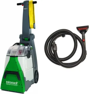 Bissell BigGreen Commercial BG10 Deep Cleaning 2 Motor Extractor Machine & Hose & Upholstery Tool 30G for BG10 Deep Cleaning Machine