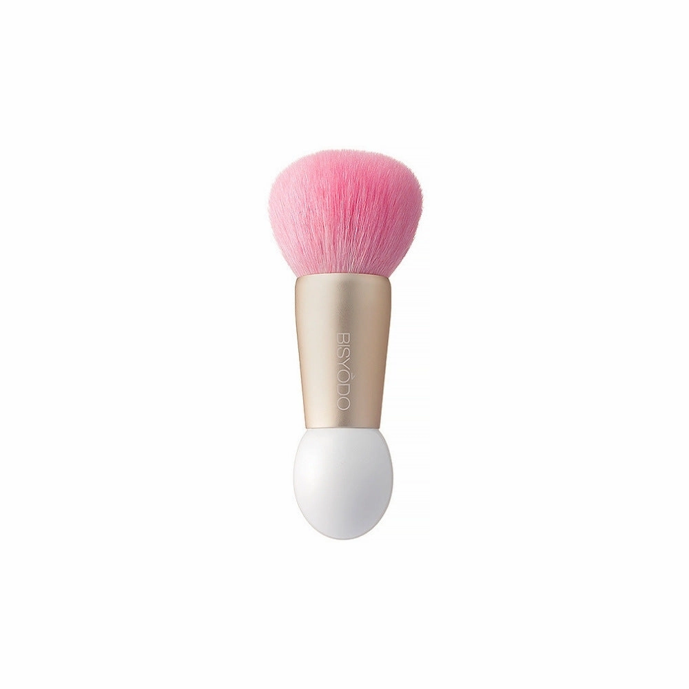 Bisyodo Powder Foundation Brush PF-F-01 (Pink/White)