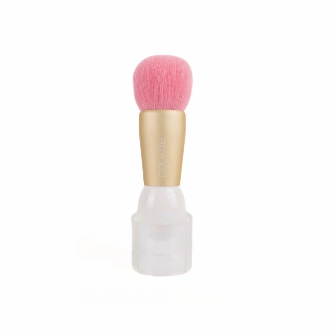 Bisyodo Powder Foundation Brush PF-F-01 (Pink/White)