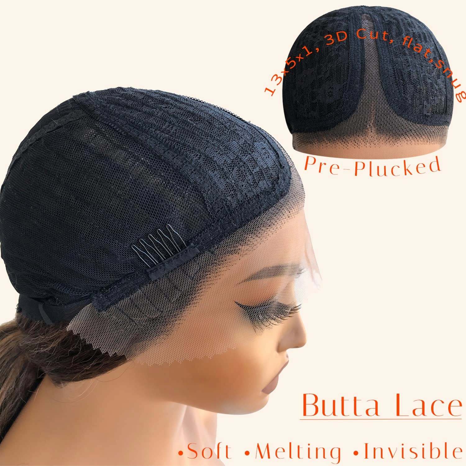 BlackSwern 613 Lace Front Wigs, Blonde Glueless Synthetic Lace Front Wigs Pre Plucked, Body Wave Long Lace Wigs for Black Women #613