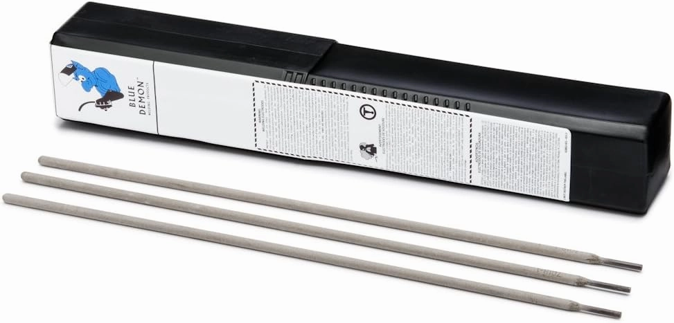 Blue Demon7018 X 1/8" X 14" X 5LB Plastic Low Hydrogen Carbon Steel Electrode