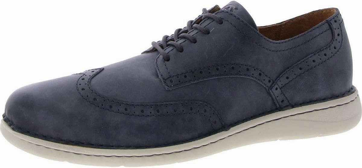 BORN Mens Leather Lace-Up Oxfords