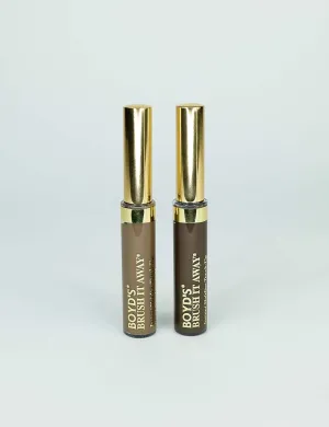 Boyd's Cosmetics NYC- Brush It Away Medium Brown with our Brush It Away Light Brown Bundle