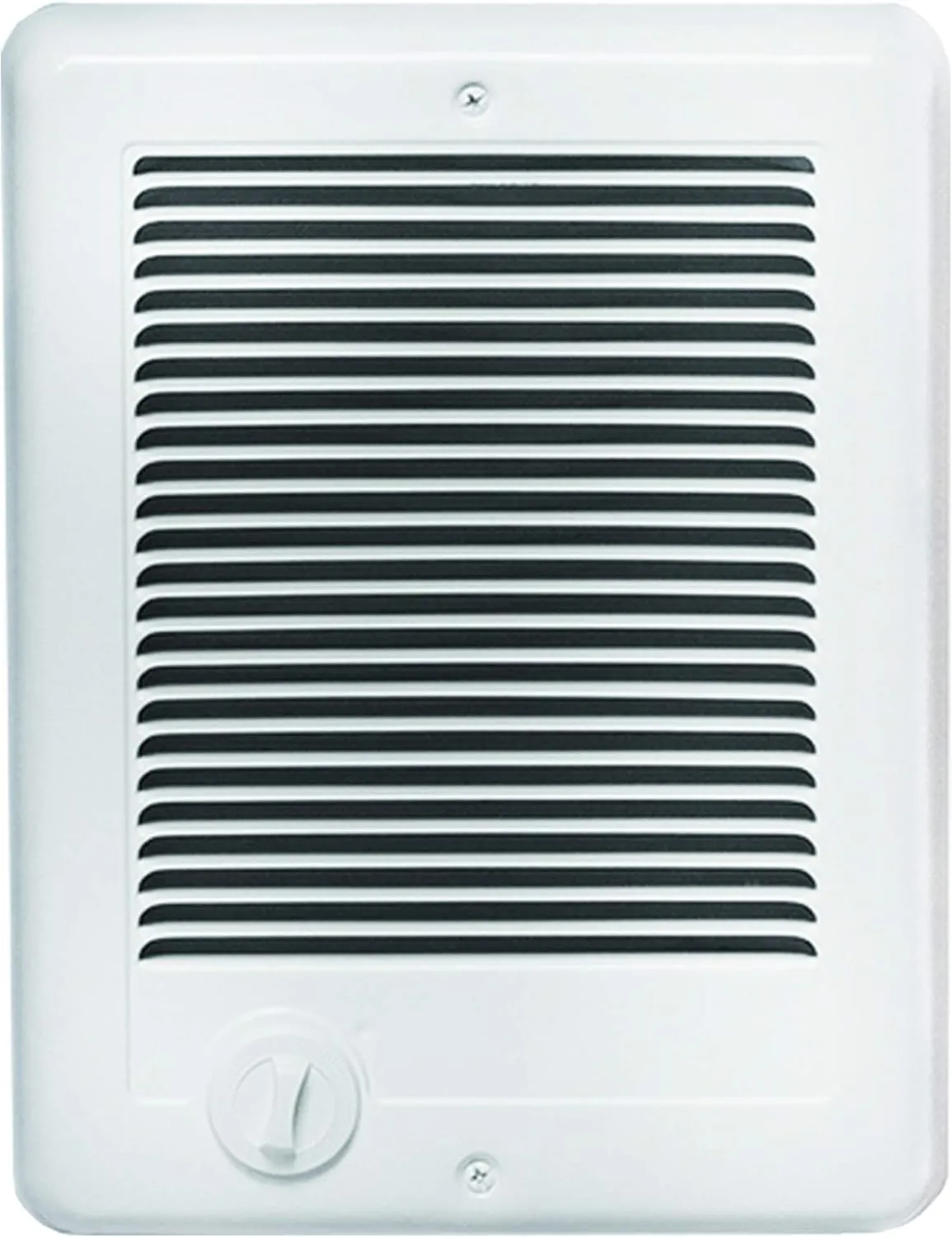 Cadet Com-Pak Electric Wall Heater Complete Unit with Thermostat (Model: CSC152TW, Part: 67506), 5120/3840 BTU, 240/208 Volt, 1500/1125 Watt, White