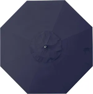California Umbrella Replacement Canopy Cover in Sunbrella Navy Umbrella, 9' Round (C908-5439)