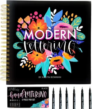Calligraphy Kit for Beginners - Calligraphy Pen Set with Calligraphy Workbook