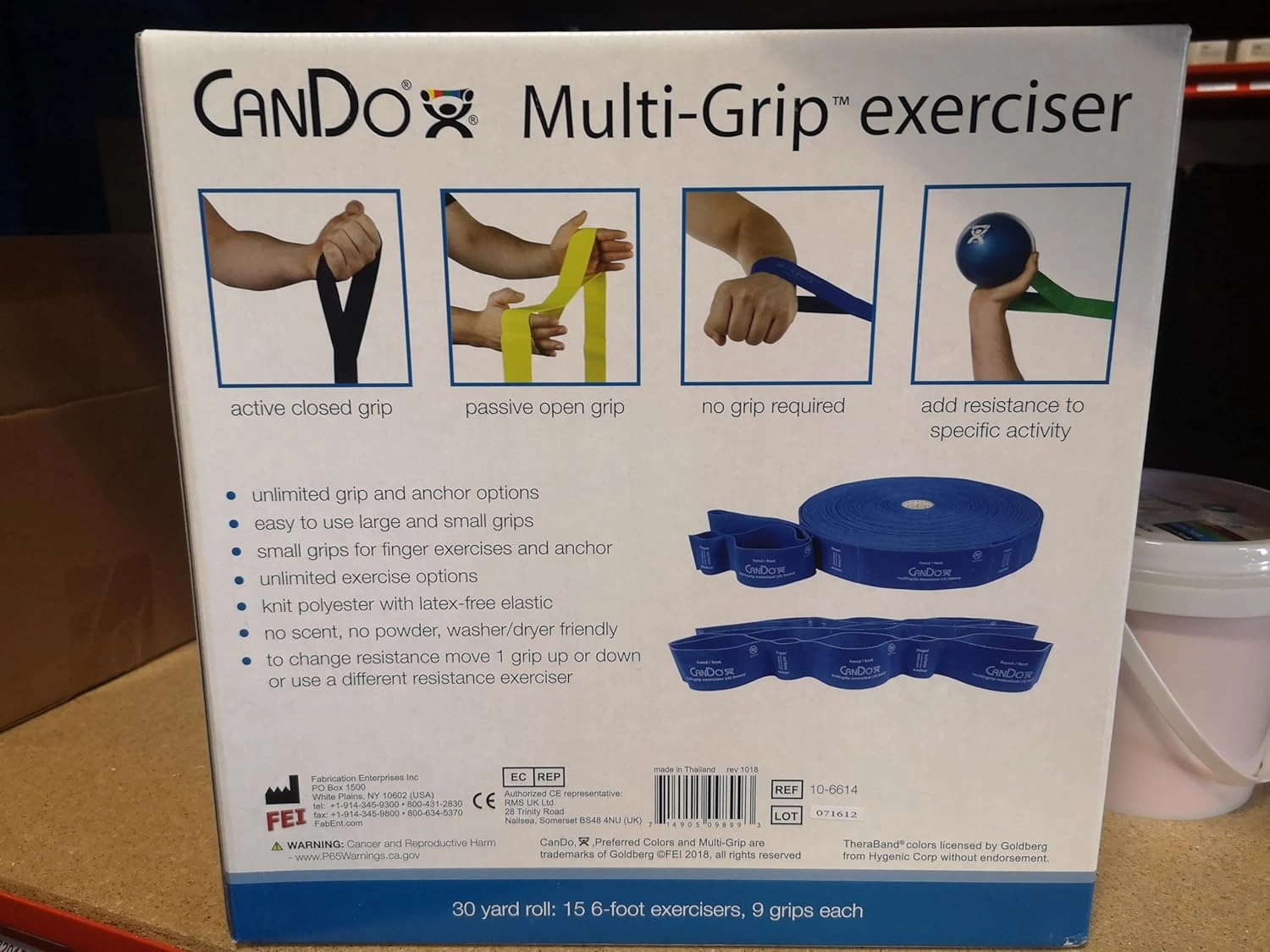 CanDo Cando Multi-Grip Exerciser