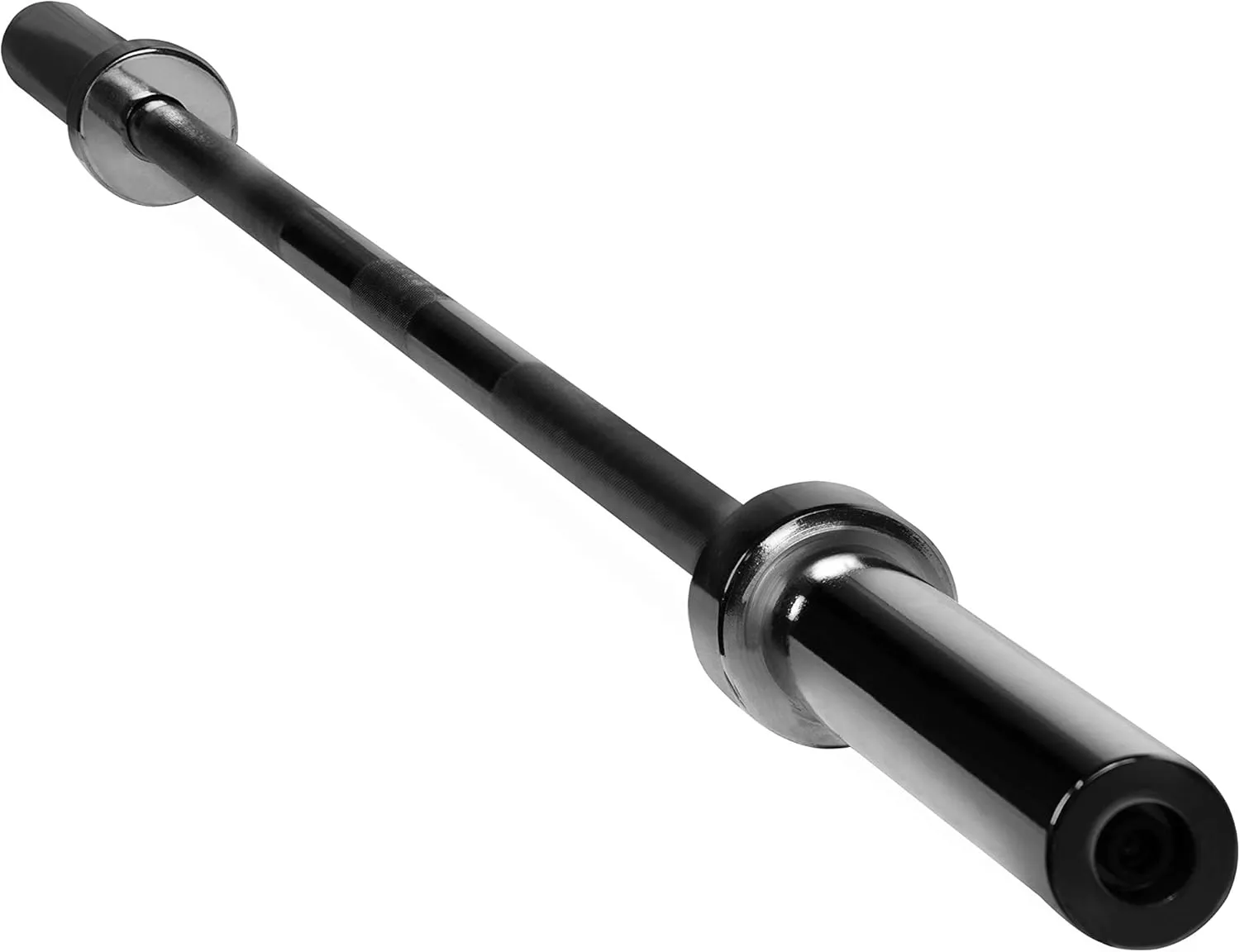 CAP Barbell 6-Foot Solid Olympic Bar, Black (2-Inch)