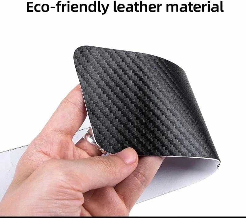 Car Door Edge Guards Door Sill Protector for Mazda Biante 2008-2018, Door Sill Plate Protectors Carbon Fiber Car Wrap Film, Car Door Threshold Protection, Car Accessories,4pcs