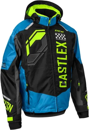 Castle X Men's Strike G5 Jacket (Process Blue/Black/Hi-Vis - Medium)