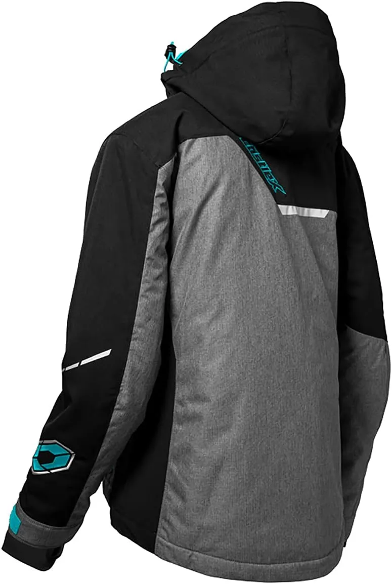Castle X Women's Powder G3 Jacket (Heather/Black/Turquoise - Medium)
