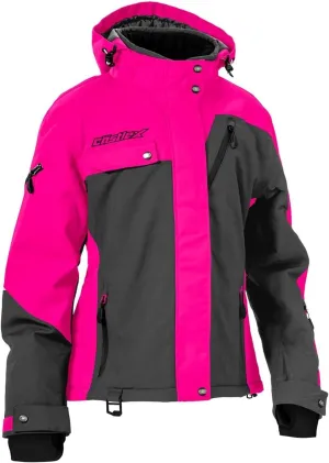 Castle X Women's Powder G3 Jacket (Pink Glo/Charcoal - Medium)