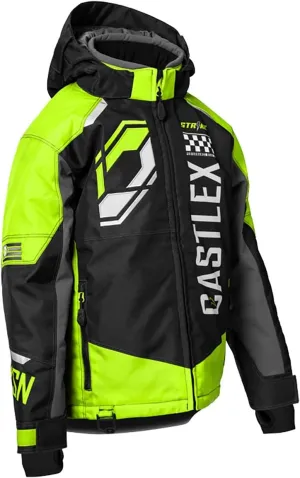 Castle X Youth Strike G5 Jacket (Hi-Vis/Black/Silver - X-Large)