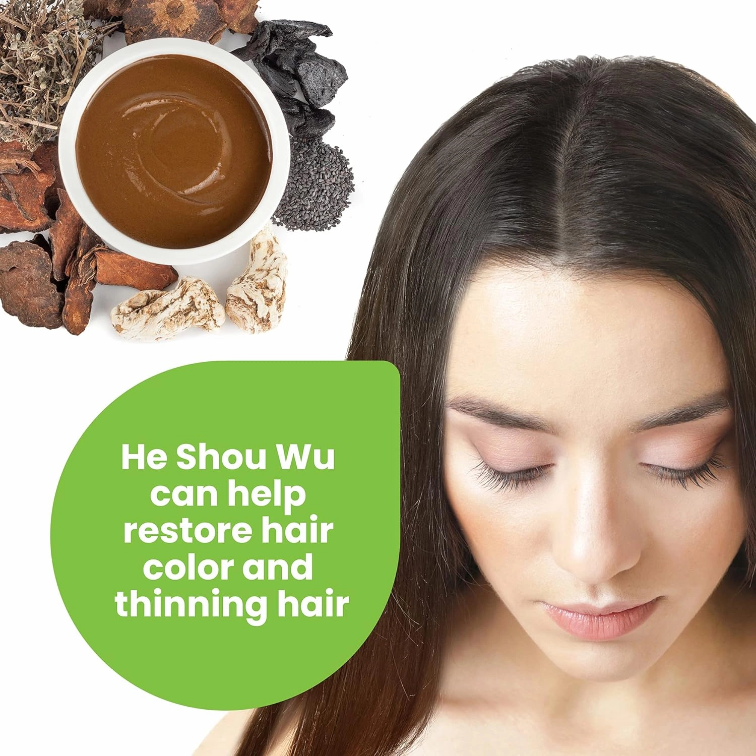 Certified Organic He Shou Wu - Large 5oz Bag of 30:1 Concentrated-Fo-ti - Organic Foti Extract- Fo ti He Shou Wu Organic-Plus Free Bamboo Spoon