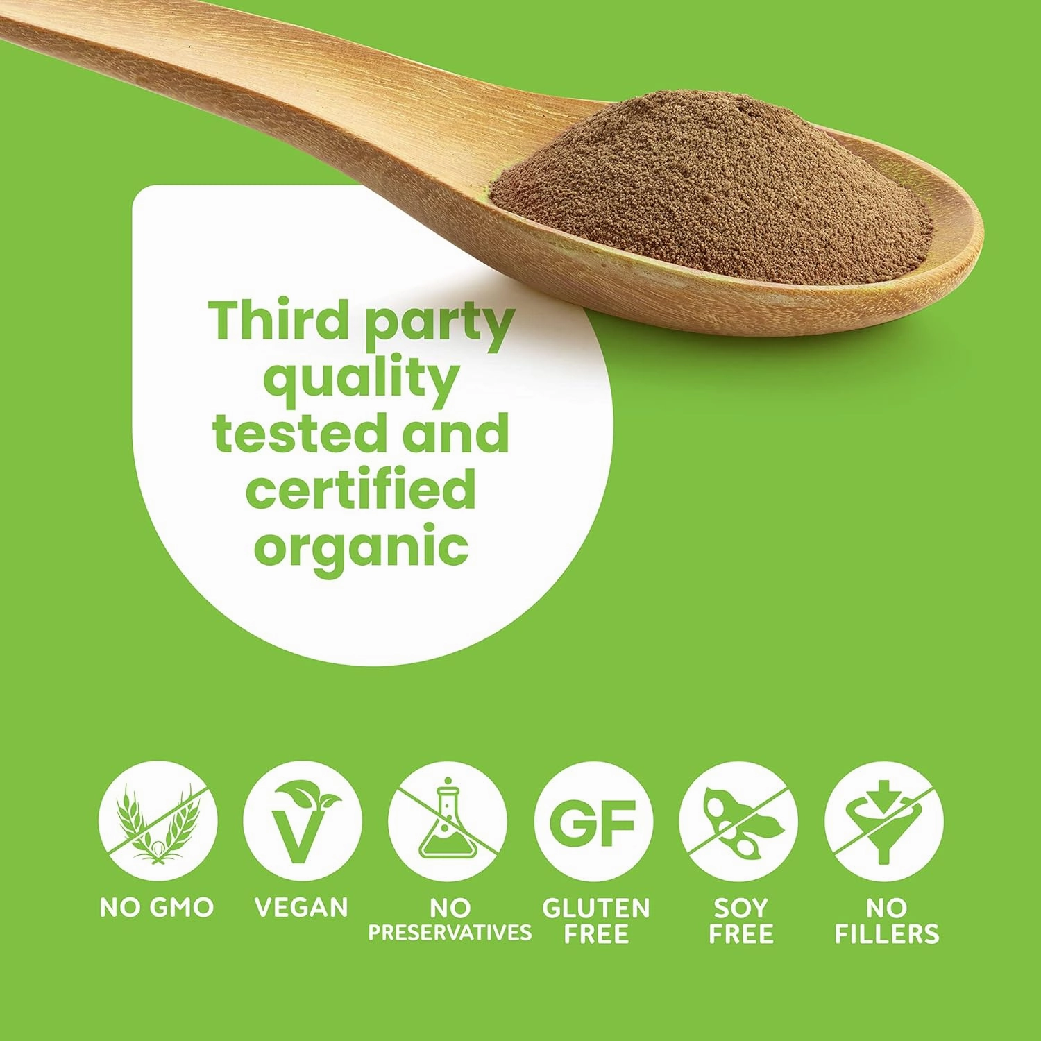 Certified Organic He Shou Wu - Large 5oz Bag of 30:1 Concentrated-Fo-ti - Organic Foti Extract- Fo ti He Shou Wu Organic-Plus Free Bamboo Spoon