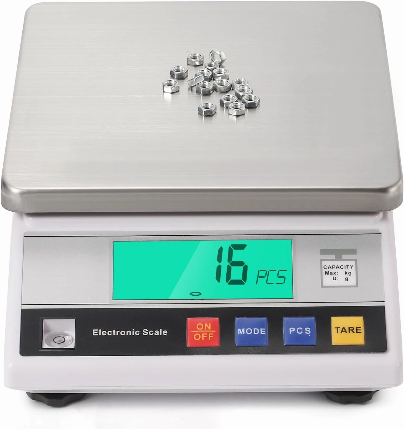 CGOLDENWALL High Precision Digital Accurate Analytical Electronic Balance Laboratory Lab Scale Industrial Weighing and Counting Scale with Counting Function CE 0.1g (3kg, 0.1g)