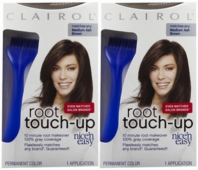Clairol Nice n Easy Touch, Up, 5A, Medium Ash Brown, 2 pk