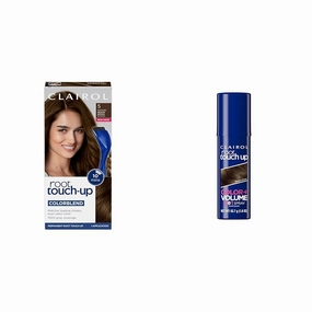 Clairol Root Touch-Up by Nice'n Easy Permanent Hair Dye, 5 Medium Brown Hair Color, Pack of 1 1 & Root Touch-Up Color   Volume 2-in-1 Temporary Hair Coloring Spray,