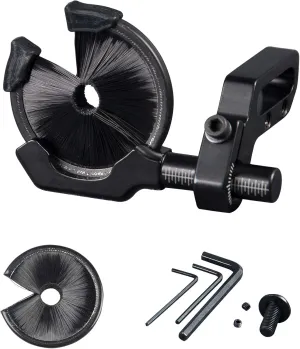Compound Bow Full Containment Brush Arrow Rest Archery Accessories - Round Replacement Black